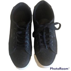 ESTRADA black glitter shoes size 6.5